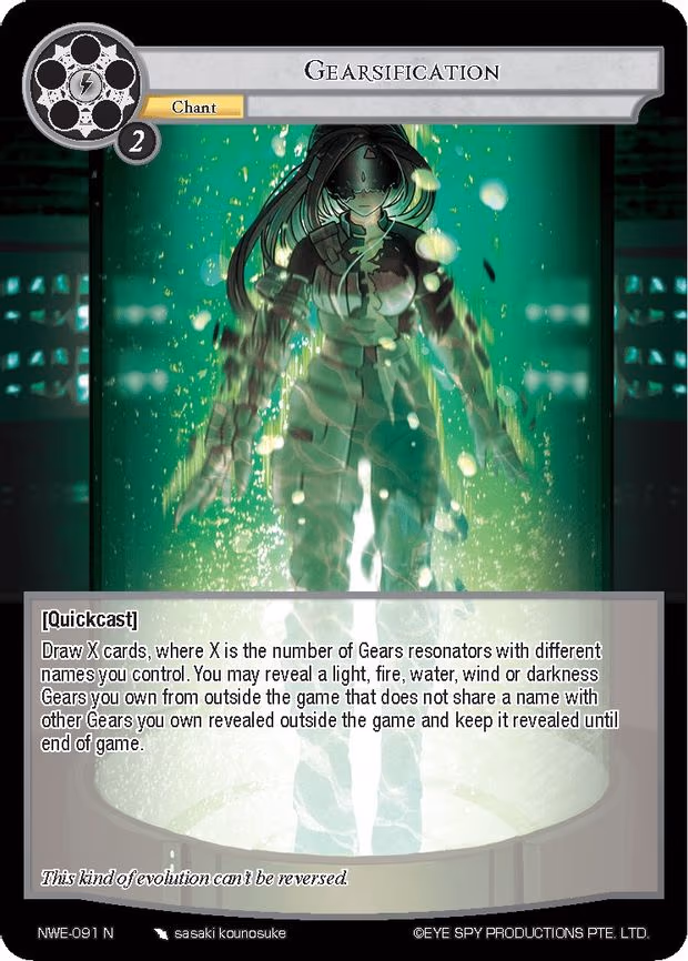 Gearsification - Normal (NWE-091 N)
