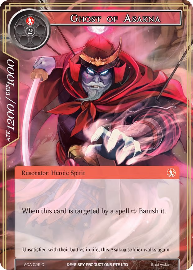 Ghost of Asakna - Common (AOA-025)