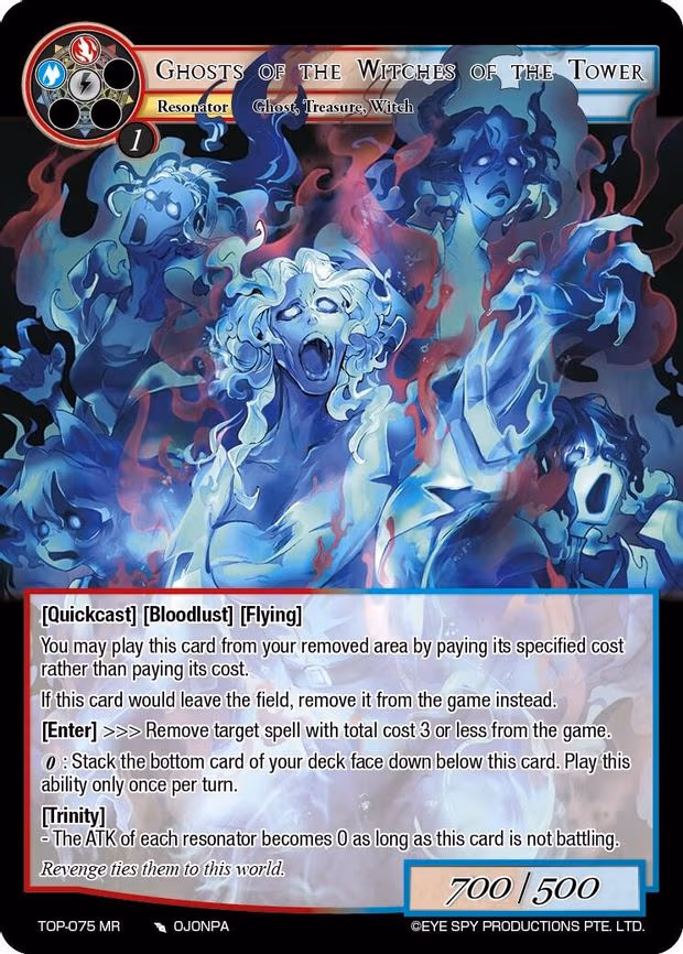 Ghosts of the Witches of the Tower - Marvel Rare (TOP-075 MR)