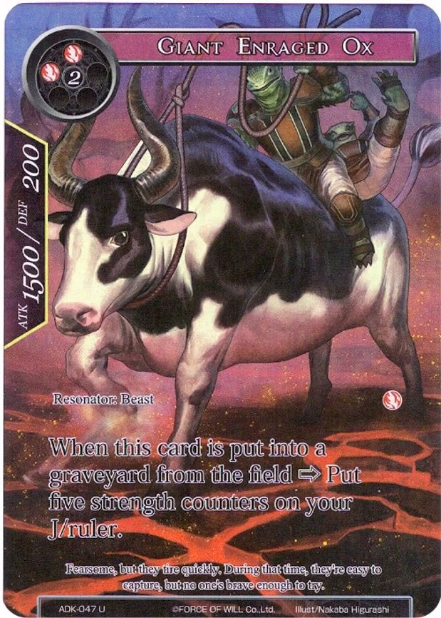 Giant Enraged Ox - Uncommon (ADK-047)