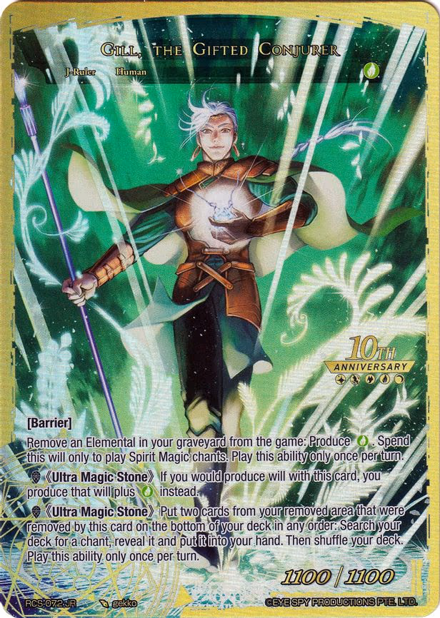 Gill // Gill, the Gifted Conjurer - Ruler Rare (RCS-072 JR)