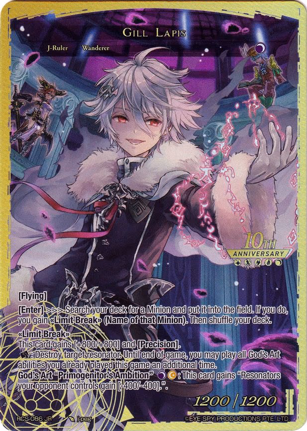 Gill Lapis - Ruler Rare (RCS-086 JR)