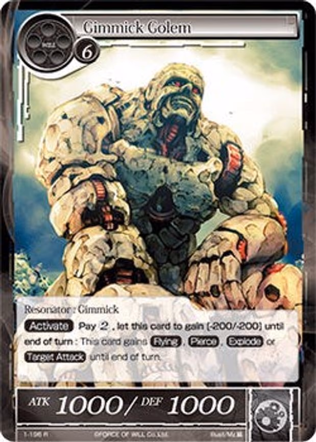 Gimmick Golem - Rare (1-196)