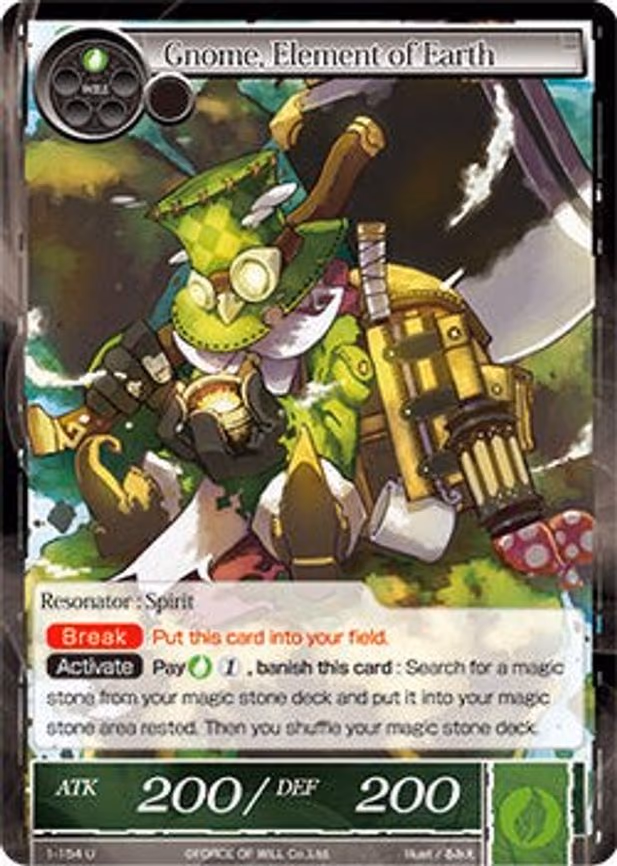 Gnome, Element of Earth - Uncommon (1-154)