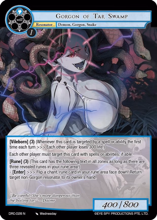 Gorgon of Tar Swamp - Normal (DRC-028 N)