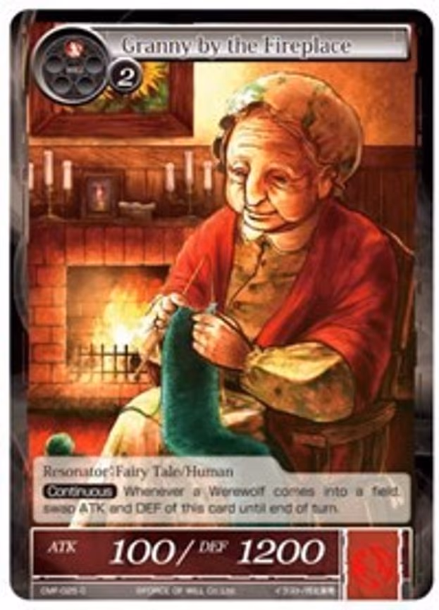 Granny by the Fireplace - Common (CMF-025)