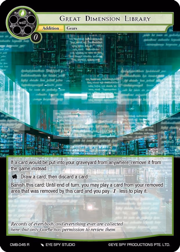 Great Dimension Library - Rare (CMB-045 R)