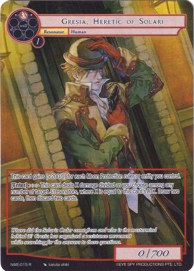 Gresia, Heretic of Solari - Rare (NWE-015 R)