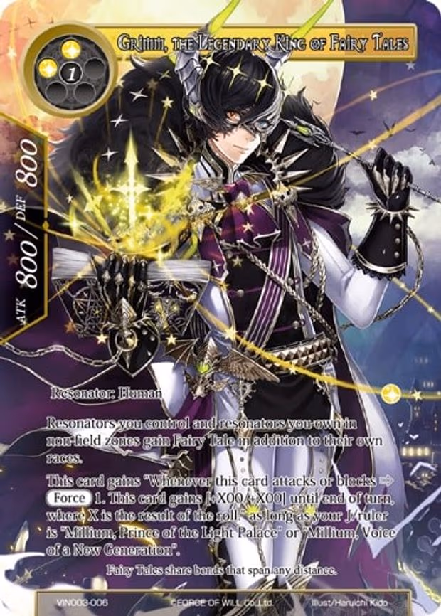 Grimm, the Legendary King of Fairy Tales - Rare (VIN003-006)