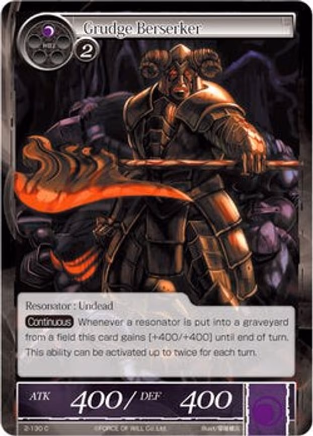 Grudge Berserker - Common (2-130)