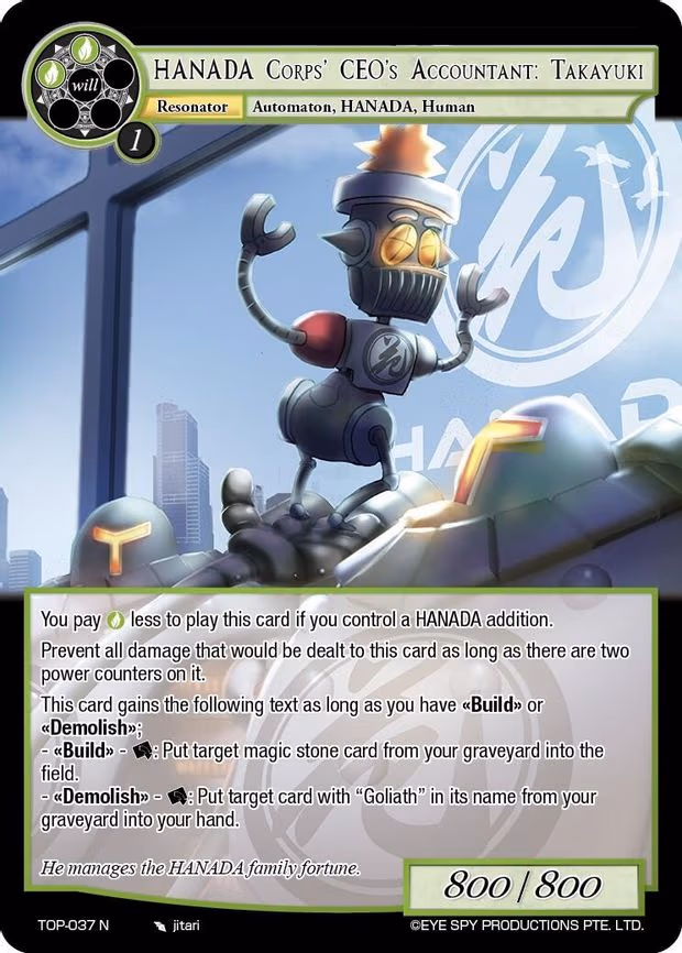HANADA Corps' CEO's Accountant: Takayuki - Normal (TOP-037 N)