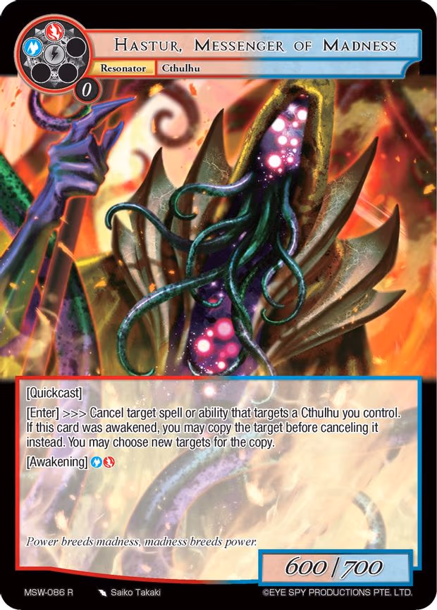 Hastur, Messenger of Madness - Rare (MSW-086)