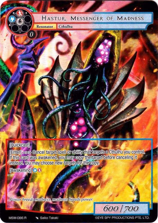 Hastur, Messenger of Madness - Rare (MSW-086)