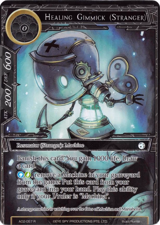 Healing Gimmick (Stranger) - Rare (AO2-057)