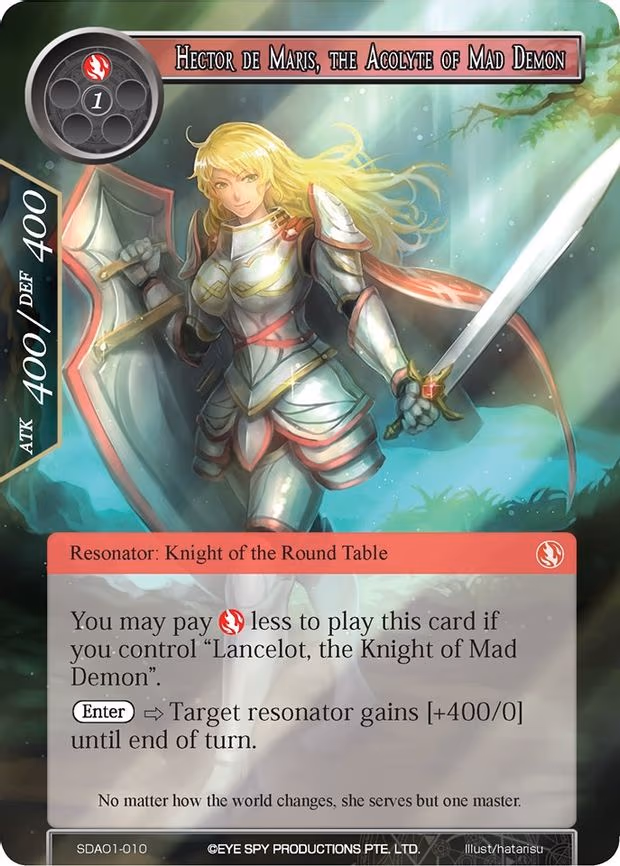 Hector de Maris, the Acolyte of Mad Demon