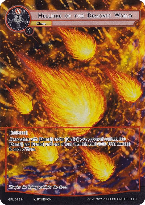 Hellfire of the Demonic World