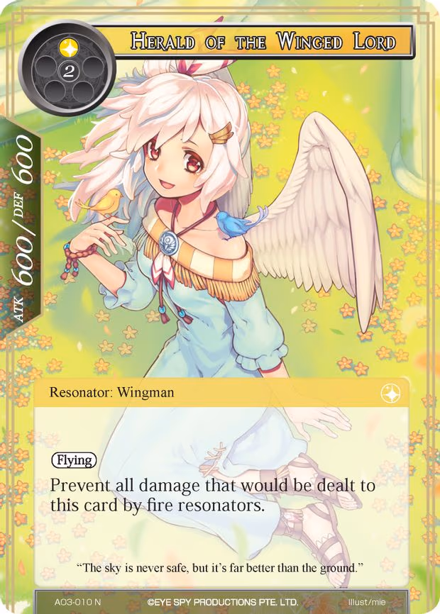 Herald of the Winged Lord - Normal (AO3-010)