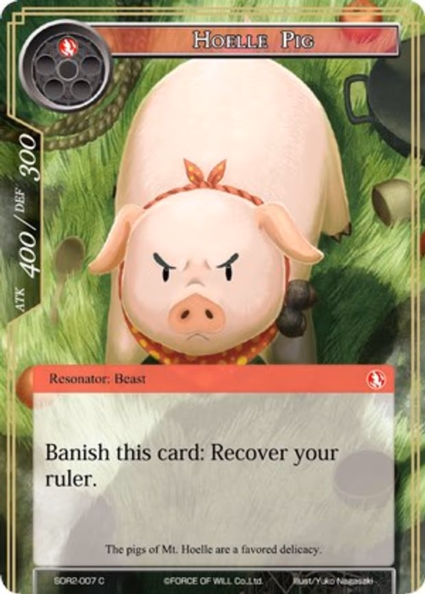 Hoelle Pig - Common (SDR2-007)