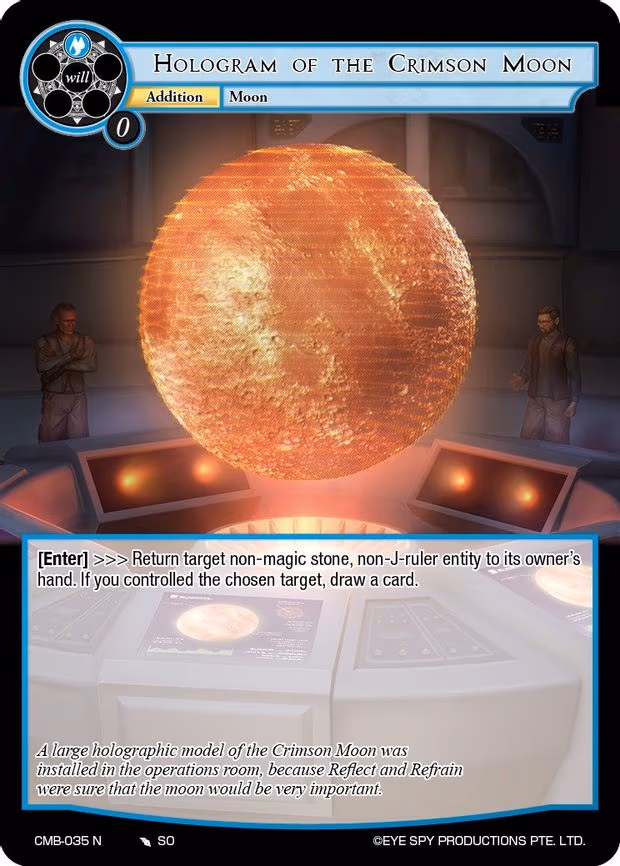 Hologram of the Crimson Moon - Normal (CMB-035 N)