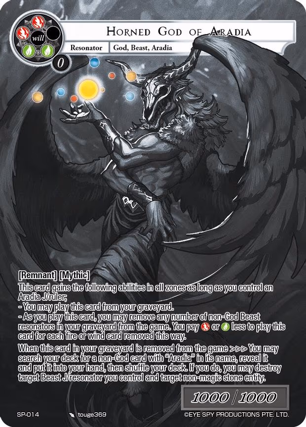 Horned God of Aradia - Uber Rare (SP-014)