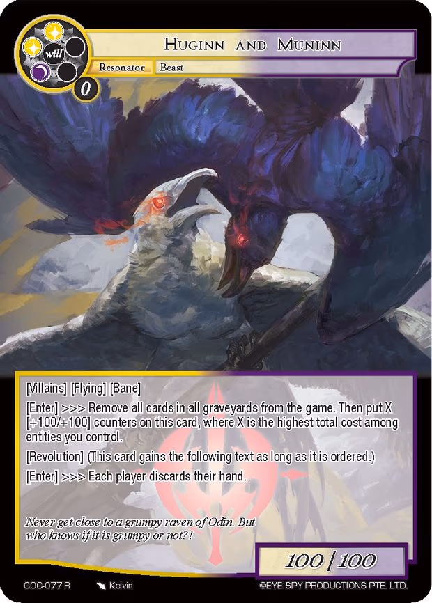 Huginn and Muninn - Rare (GOG-077)