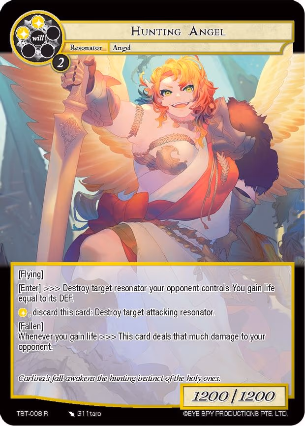 Hunting Angel - Rare (TST-008)