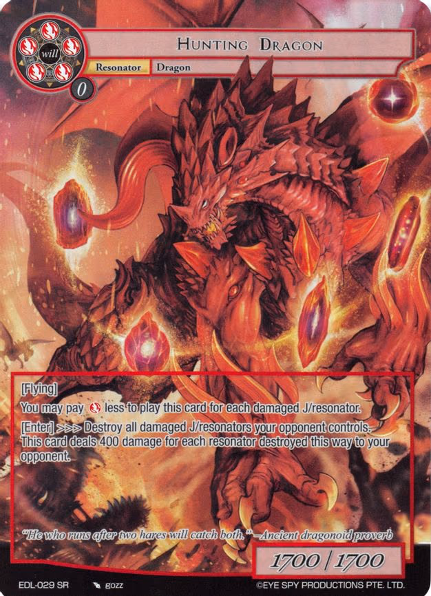 Hunting Dragon - Super Rare (EDL-029)