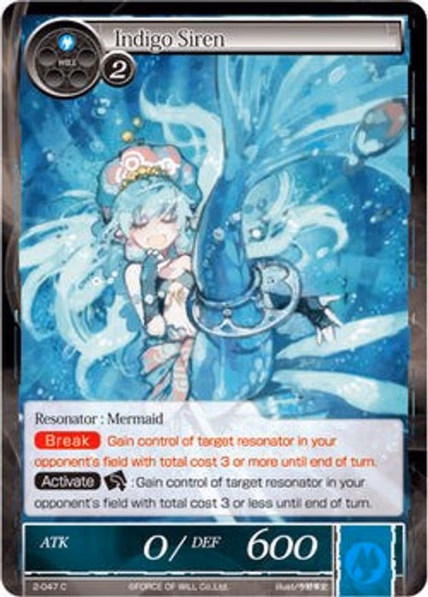 Indigo Siren - Common (2-047)