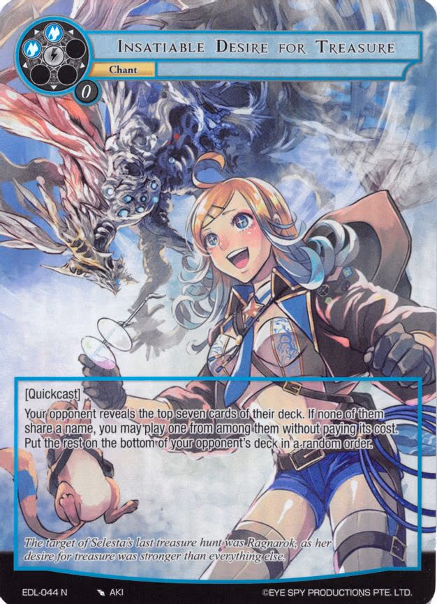 Insatiable Desire for Treasure - Normal (EDL-044)