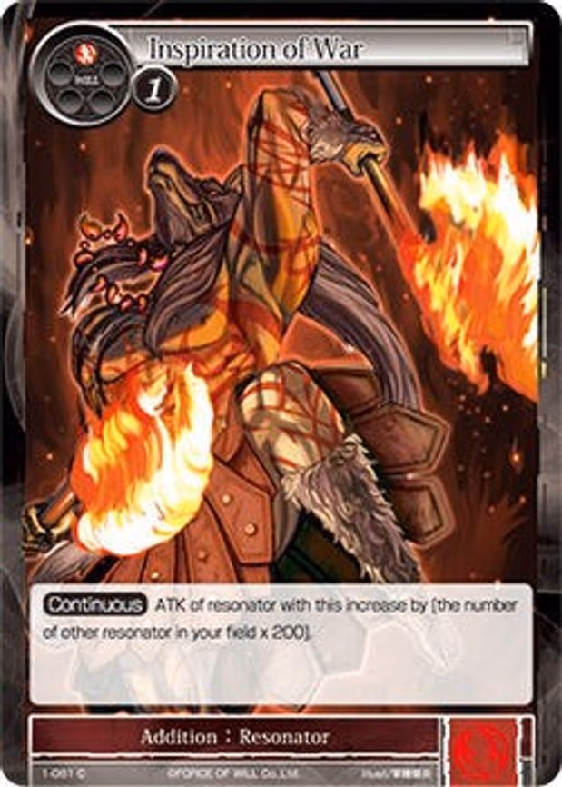 Inspiration of War - Common (1-081)