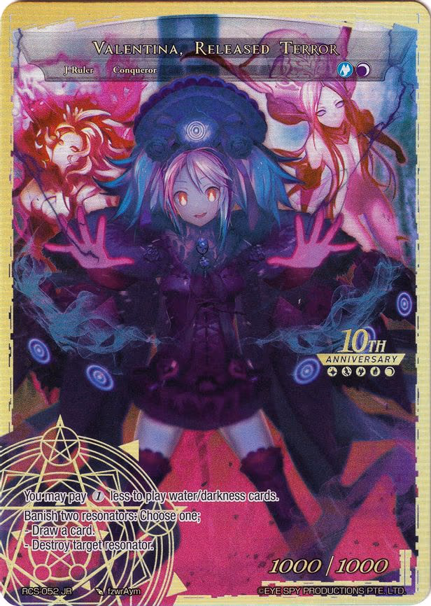 Invading Demon of Water, Valentina // Valentina, Released Terror