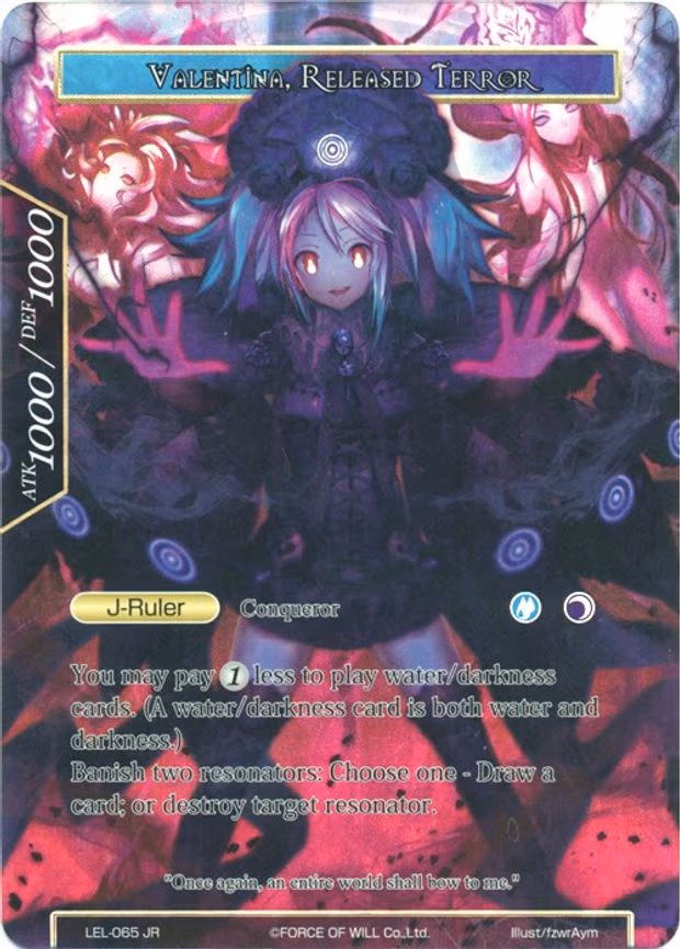 Invading Demon of Water, Valentina // Valentina, Released Terror