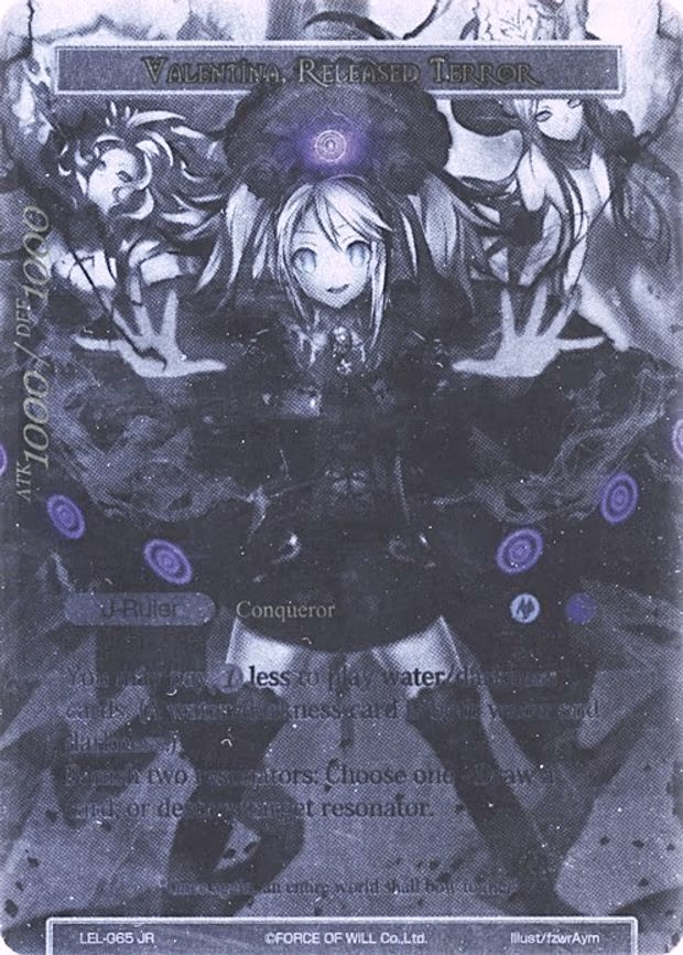 Invading Demon of Water, Valentina // Valentina, Released Terror