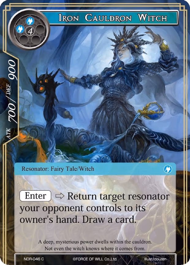 Iron Cauldron Witch - Common (NDR-046)