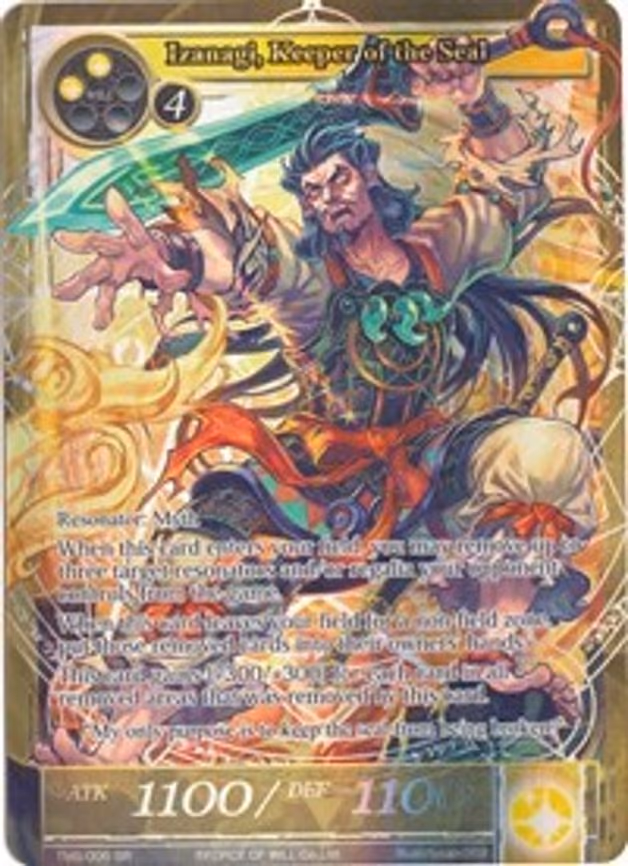 Izanagi, Keeper of the Seal - Super Rare (TMS-005)