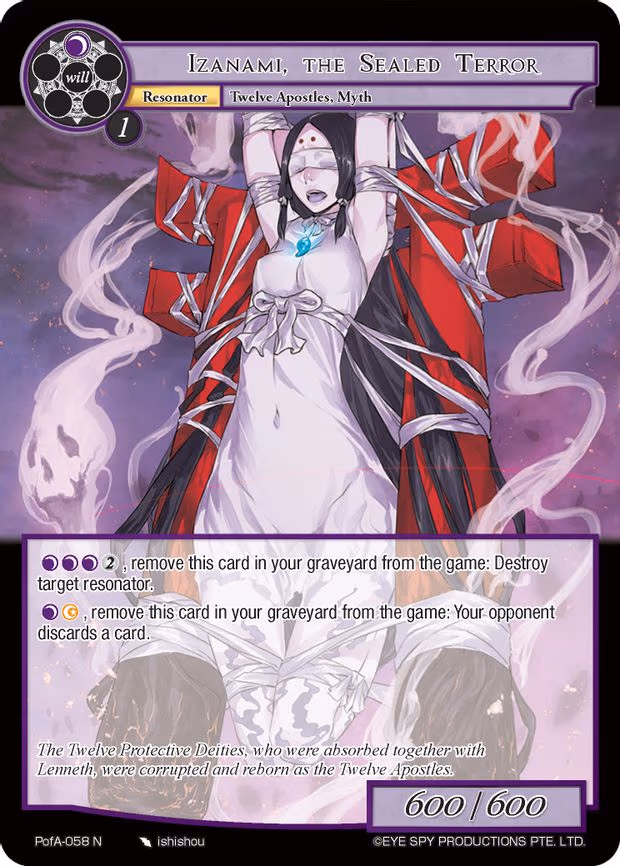 Izanami, the Sealed Terror - Normal (PofA-058)