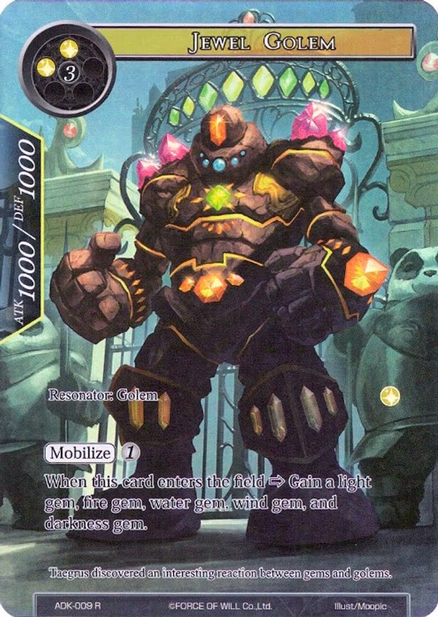 Jewel Golem - Rare (ADK-009)