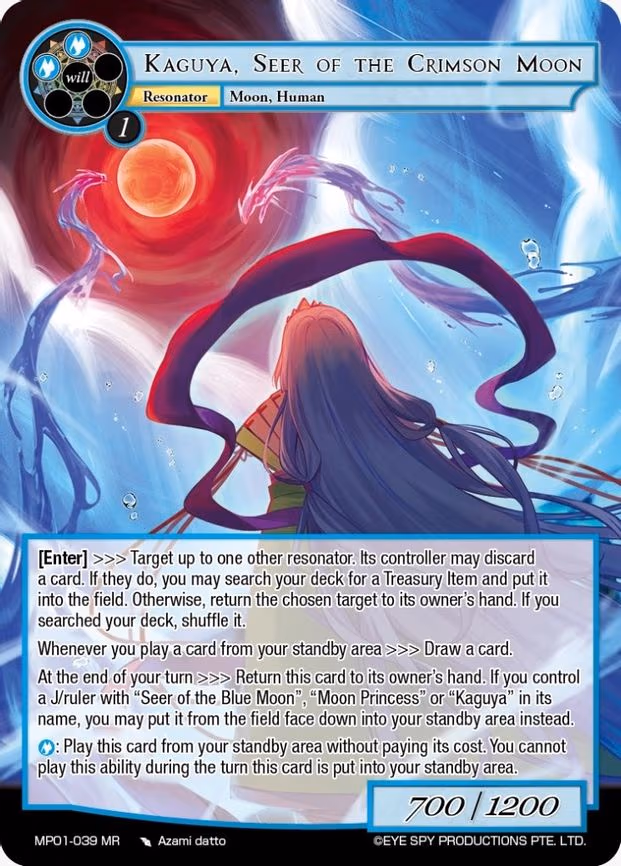 Kaguya, Seer of The Crimson Moon - Marvel Rare (MP01-039 MR)