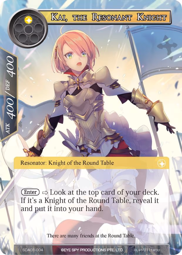 Kai, the Resonant Knight - Starter Exclusive (SDAO1-004)