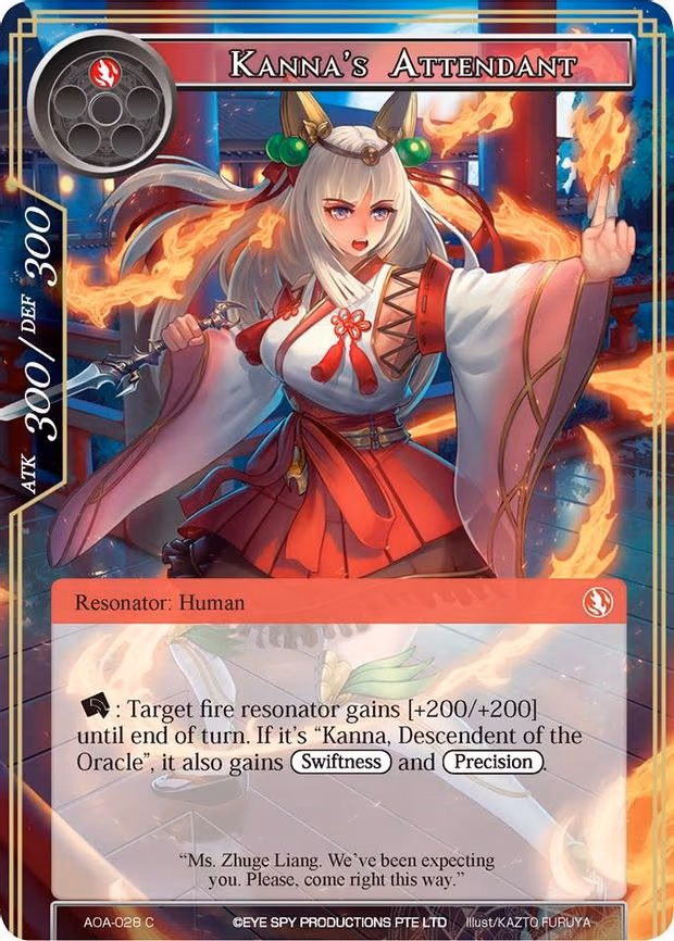 Kanna's Attendant - Common (AOA-028)