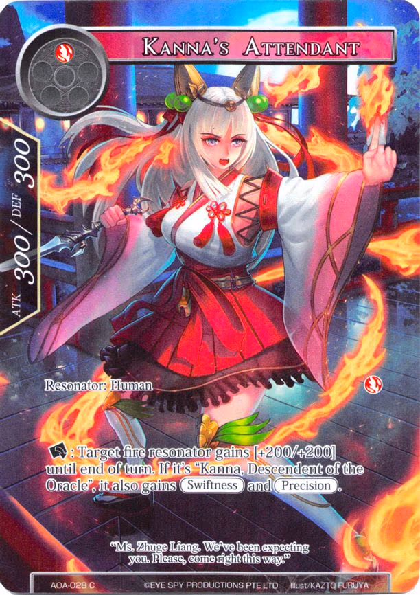 Kanna's Attendant - Common (AOA-028)