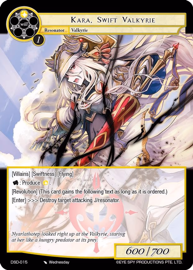 Kara, Swift Valkyrie