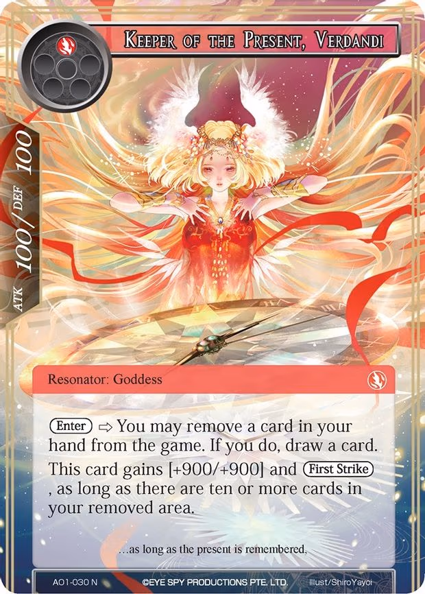 Keeper of the Present, Verdandi - Normal (AO1-030)