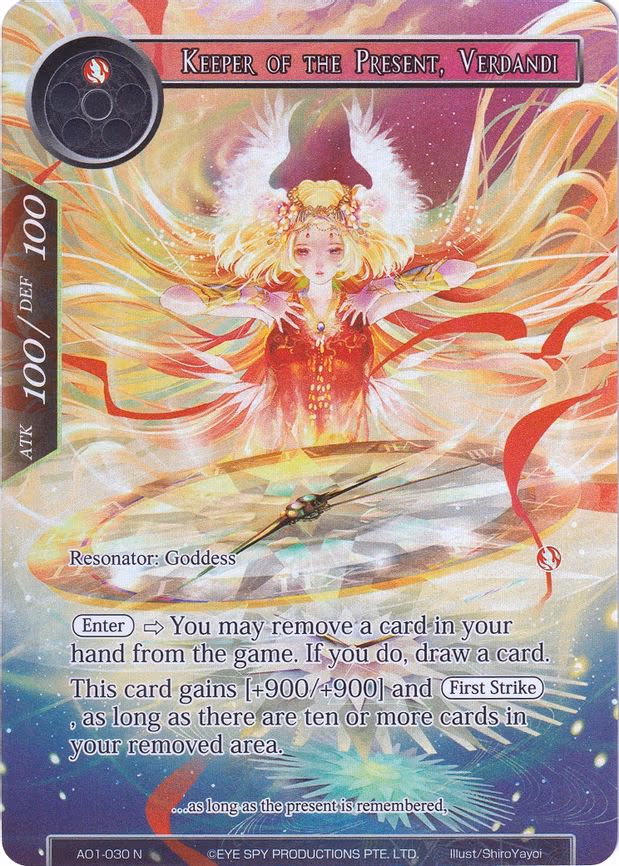 Keeper of the Present, Verdandi - Normal (AO1-030)