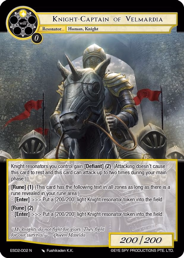 Knight-Captain of Velmardia