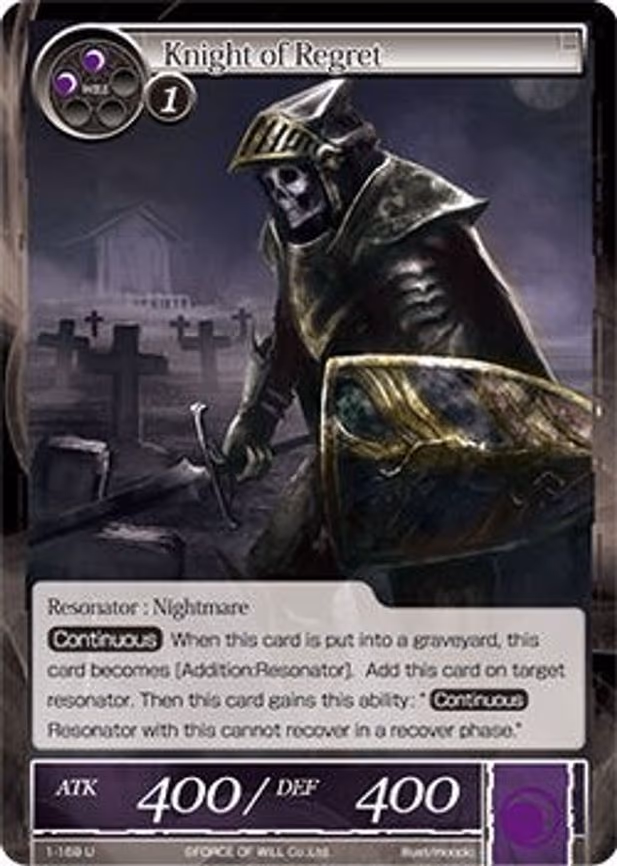 Knight of Regret - Uncommon (1-169)