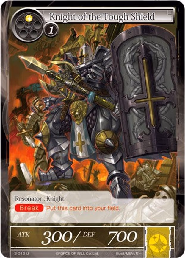 Knight of the Tough Shield - Uncommon (3-012)