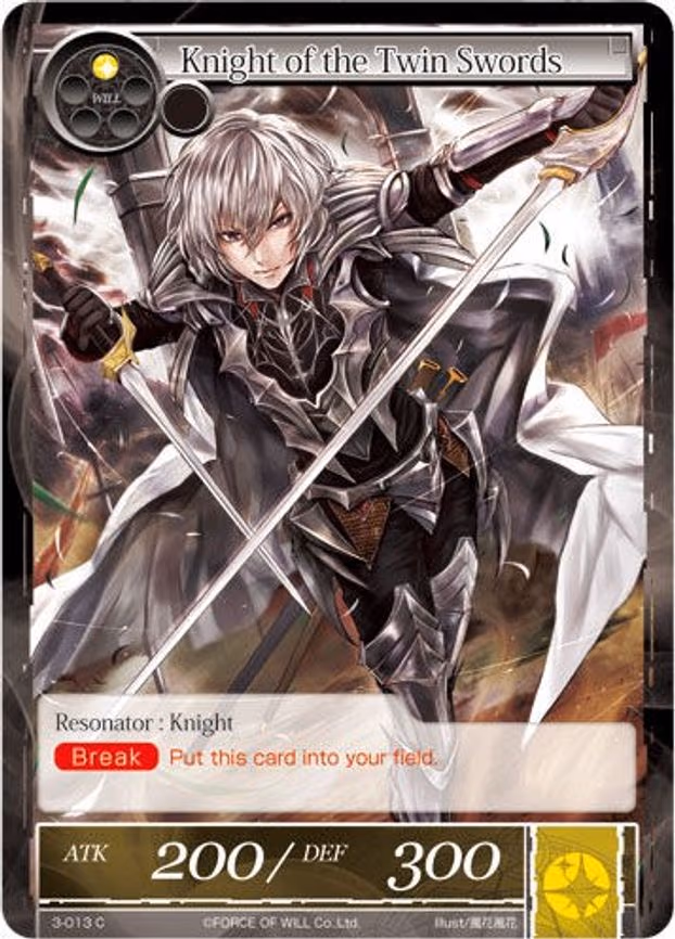 Knight of the Twin Swords - Common (3-013)