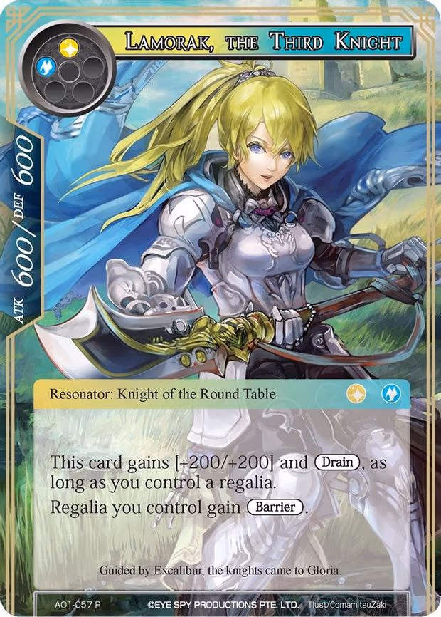 Lamorak, the Third Knight - Rare (AO1-057)