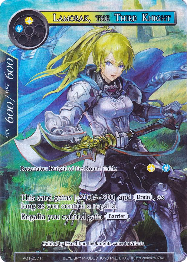Lamorak, the Third Knight - Rare (AO1-057)
